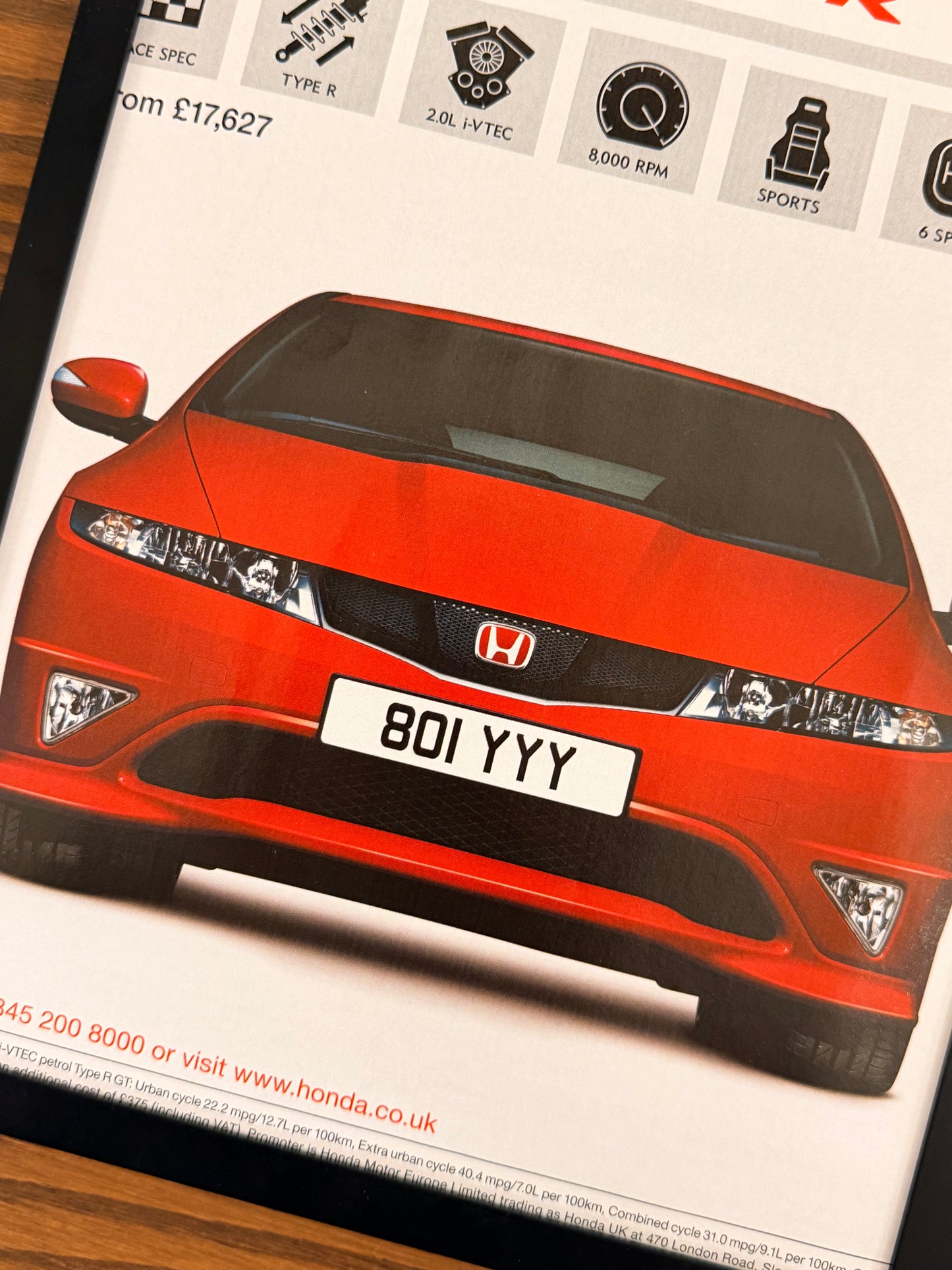 Original Honda Civic Type R Advert - 2000s