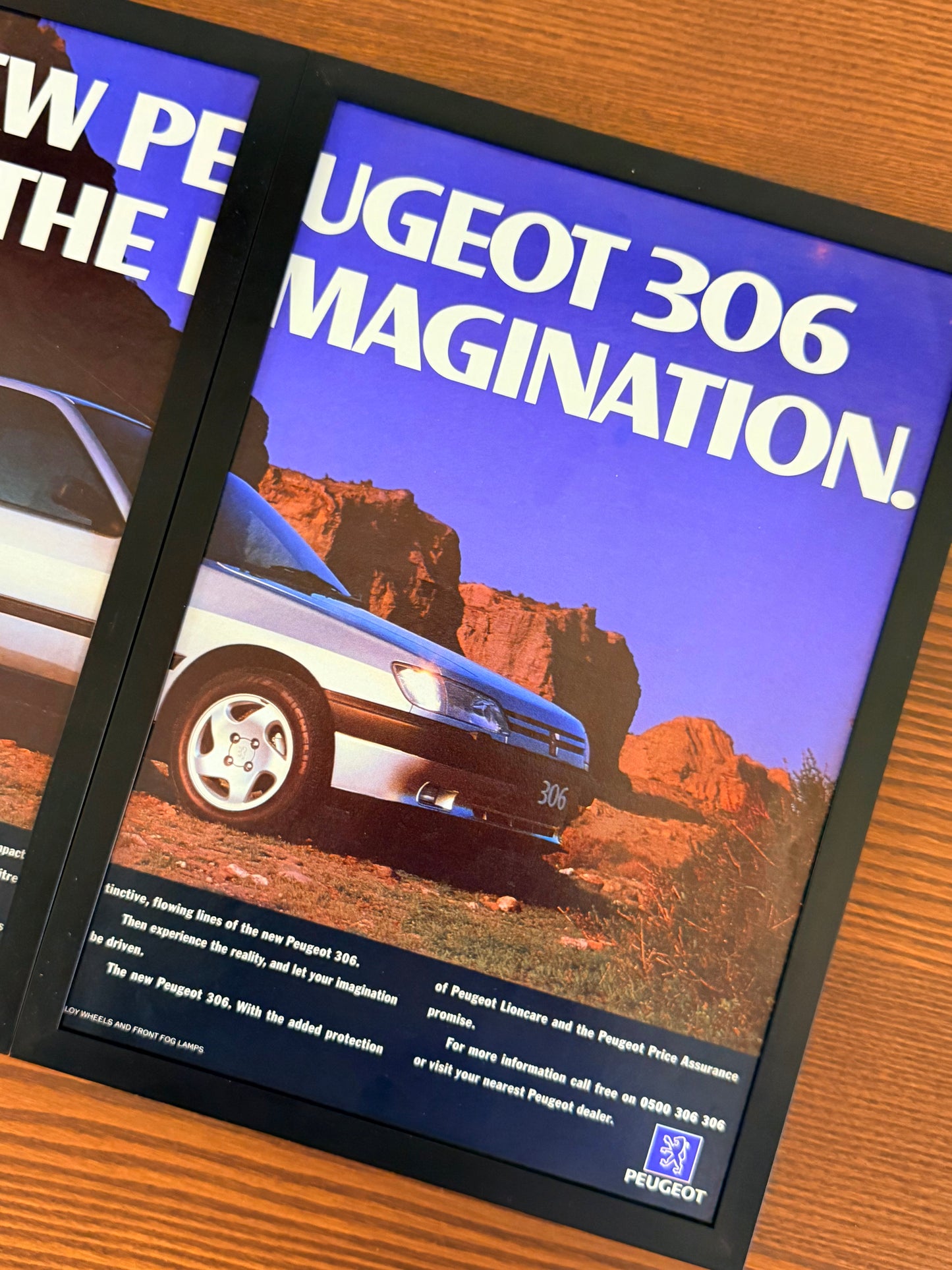 Original Peugeot 306 Advert - 1990s