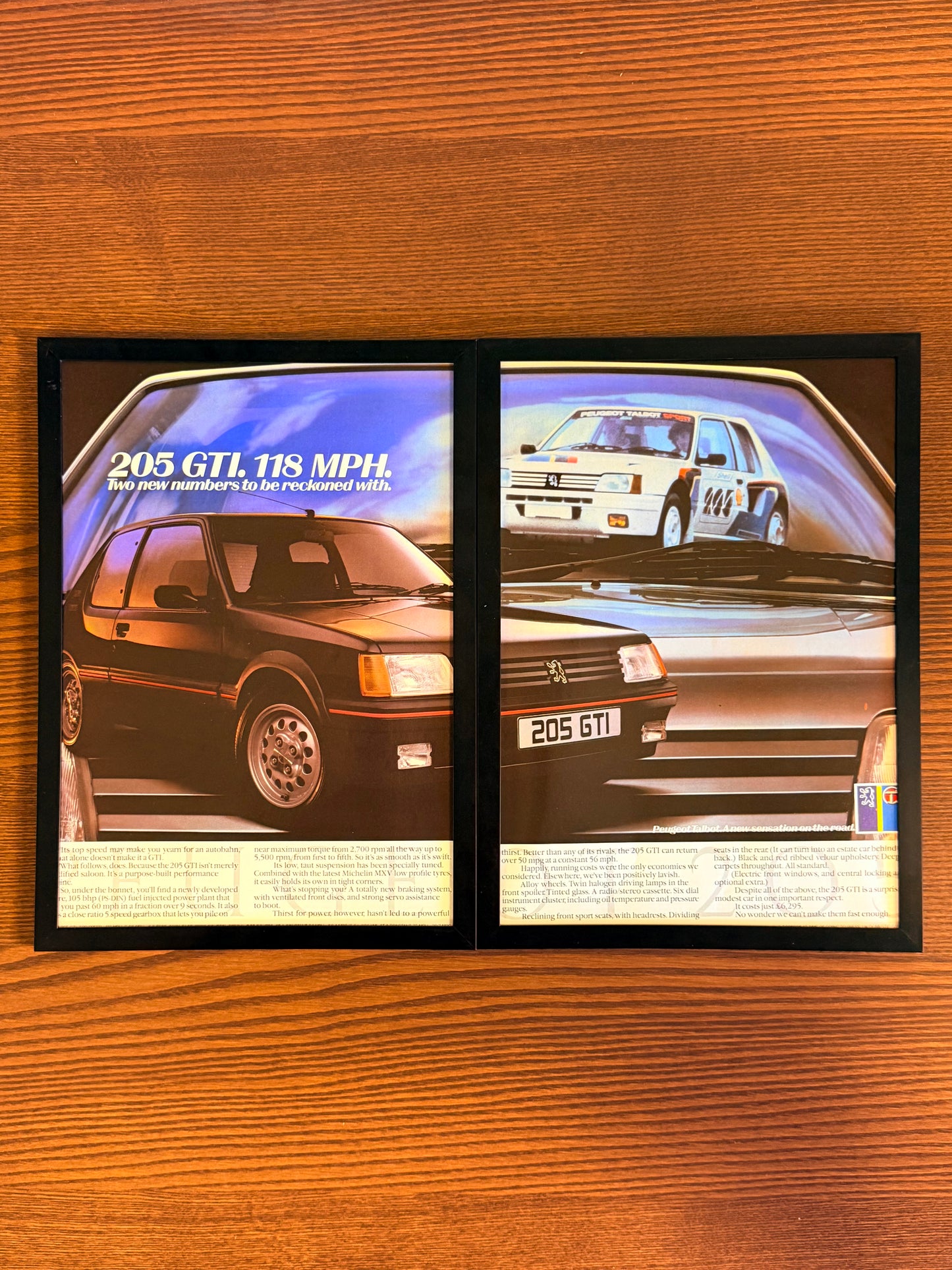 Original Peugeot 205 GTI Advert - 1980s
