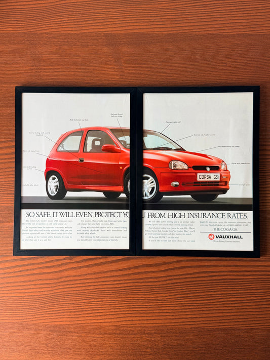 Original Vauxhall Corsa GSi Advert - 1990s