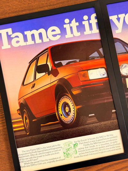 Original Ford Fiesta XR2 Advert - 1980s
