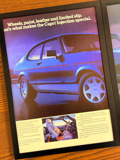 Original Ford Capri Advert - 1980s