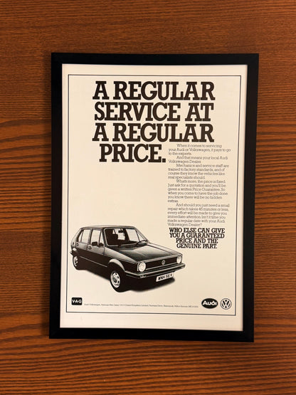 Original Volkswagen Mk1 Golf - 1988