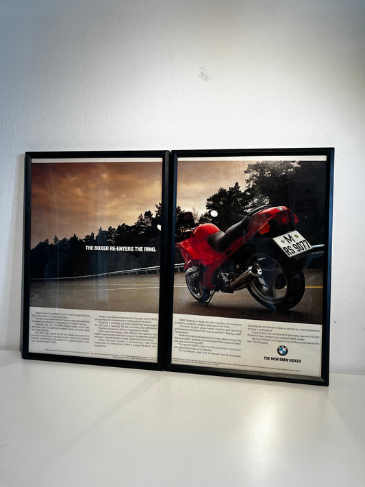 Original BMW Motorbike Advert - 1990s