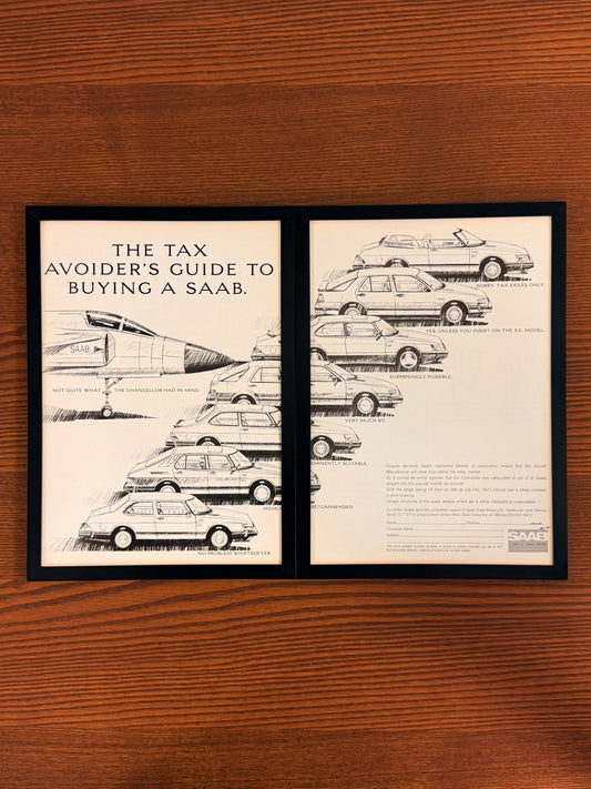 Original Saab Collection Advert - 1980s