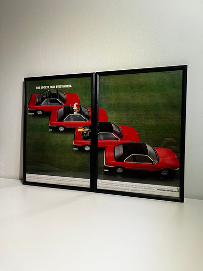 Original BMW E30-3 Series Cabriolet Advert - 1984
