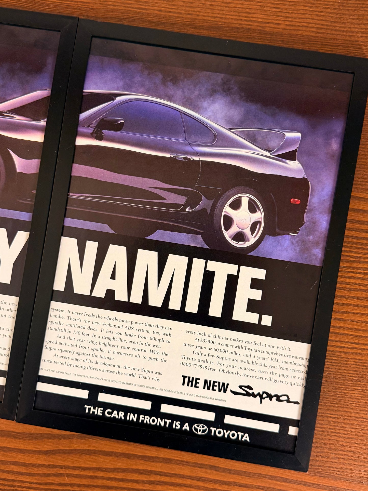Original Toyota Supra Advert - 1990s