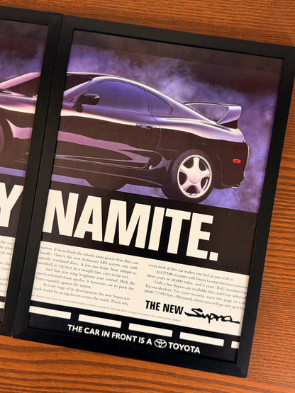 Original Toyota Supra Advert - 1990s