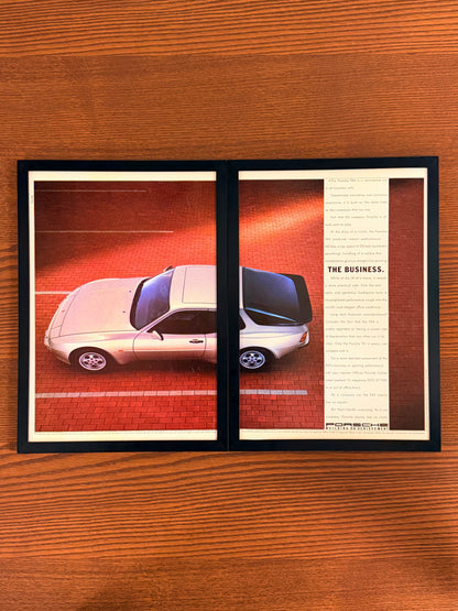 Original Porsche 944 Advert - 1980s