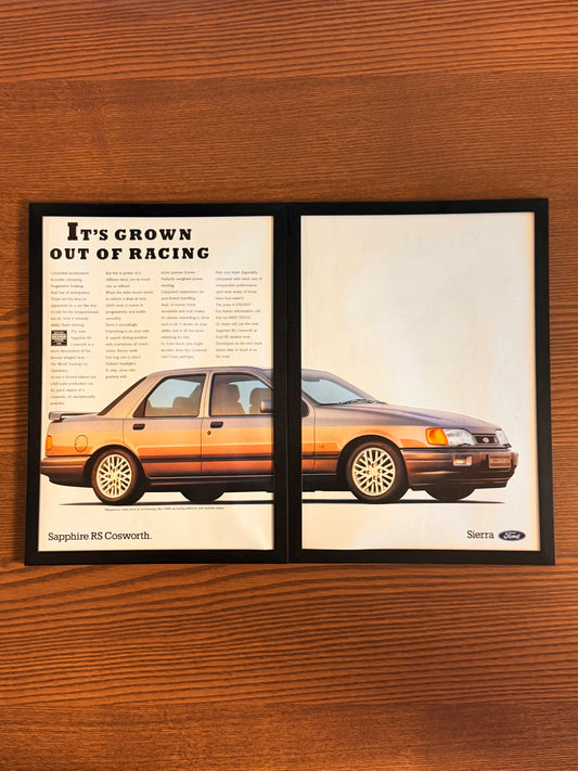 Original Ford Seirra Sapphia RS Cosworth Advert - 1990s