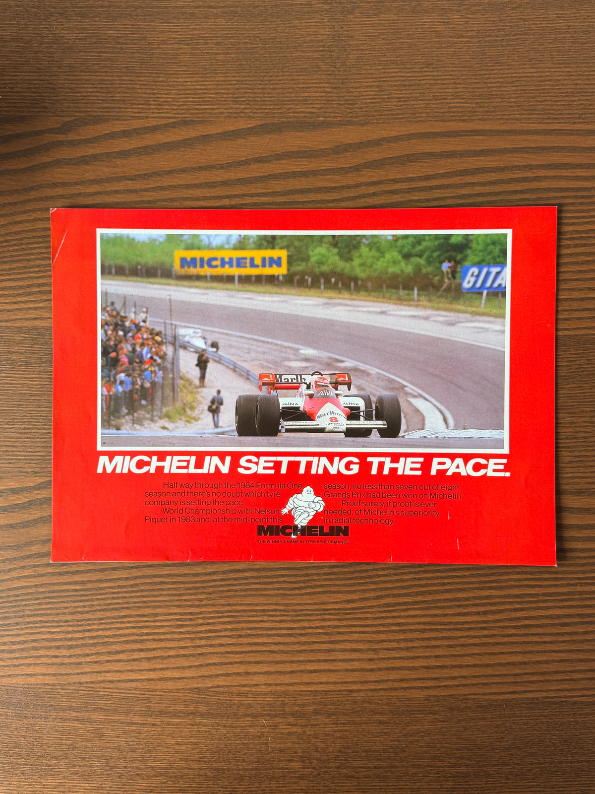 Original Michelin Marlboro F1 Advert - 1980’s