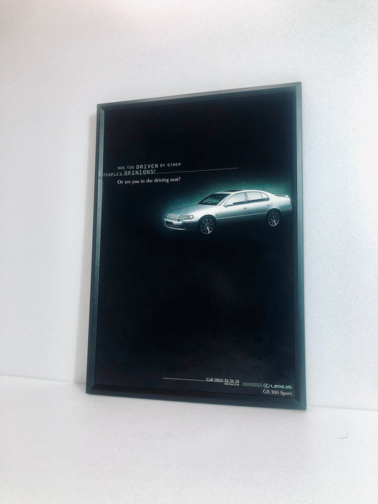 Original Vintage Lexus GS 300 Advert - 1990s
