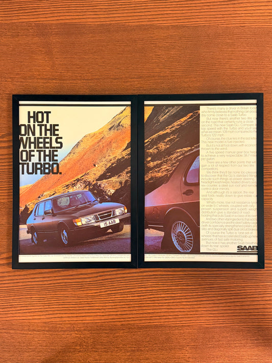 Original Saab GLi Advert - 1980s