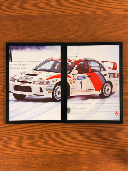 Original Mitsubishi Evo Advert - 1990s