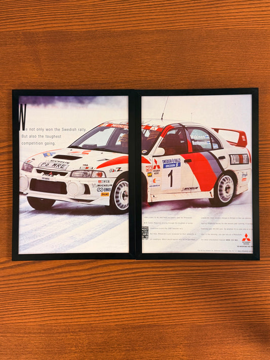 Original Mitsubishi Evo Advert - 1990s