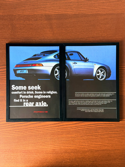 Original Porsche 911 Carrara Advert - 1990s