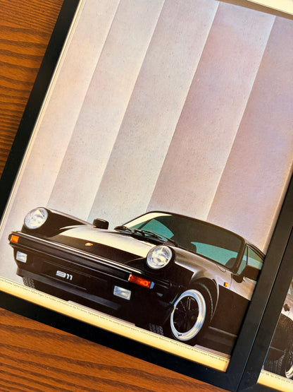 Original Porsche 911 Carrara Advert - 1980s