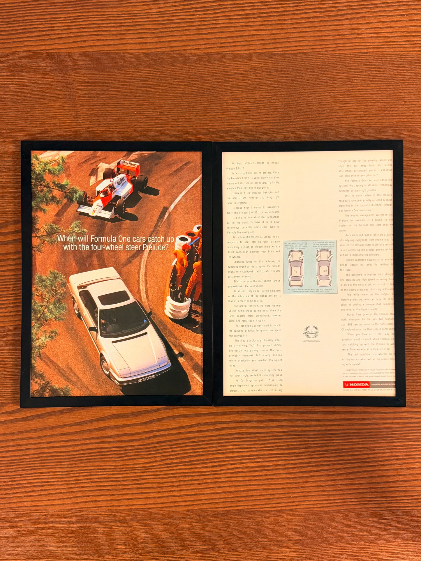 Original Honda Prelude F1 Advert - 1980s