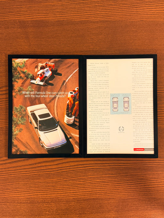 Original Honda Prelude F1 Advert - 1980s