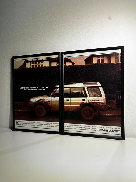 Original Vintage Land Rover Discovery Advert – 1990s