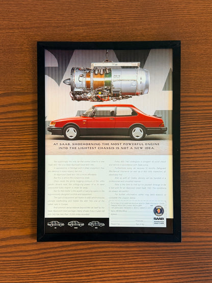 Original Saab 900 116s Advert - 1980s