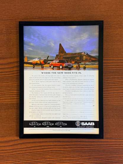 Original Saab 900s Advert - 1980s