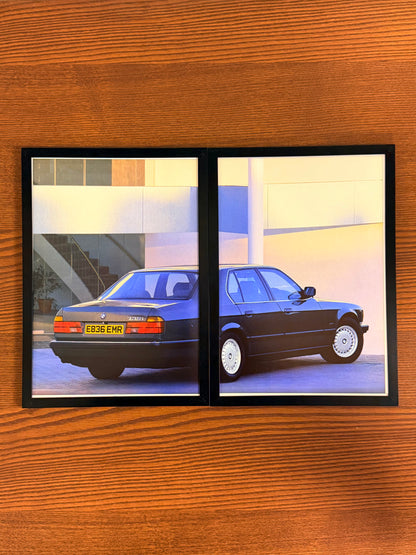 Original BMW E32 7 Series Advert - 1980s
