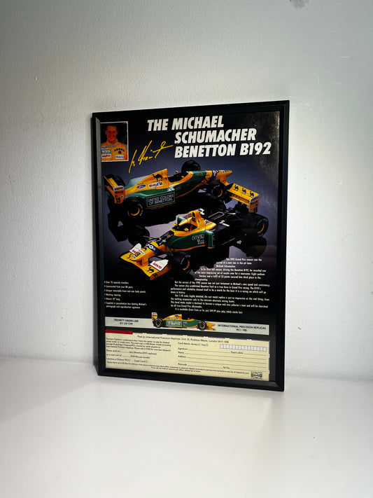 Original Benetton F1 Advert - 1994