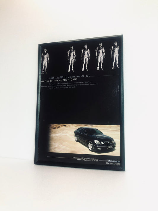 Original Vintage Lexus GS 300 Advert - 1990s