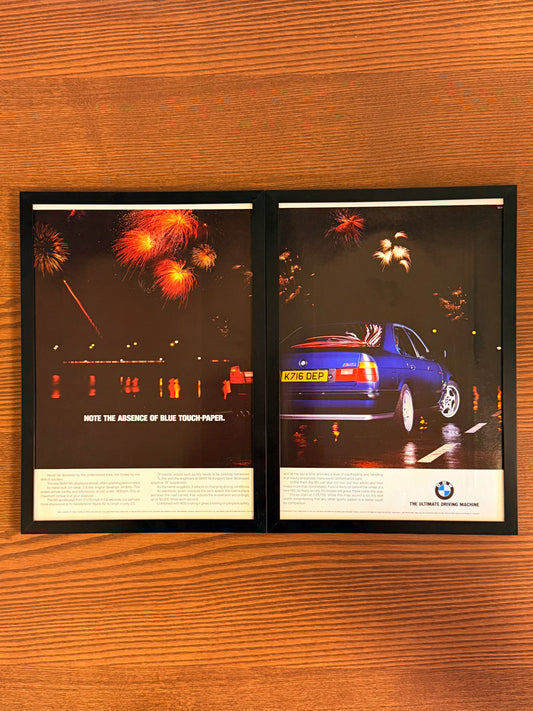 Original BMW M5 E34 Advert - 1990s