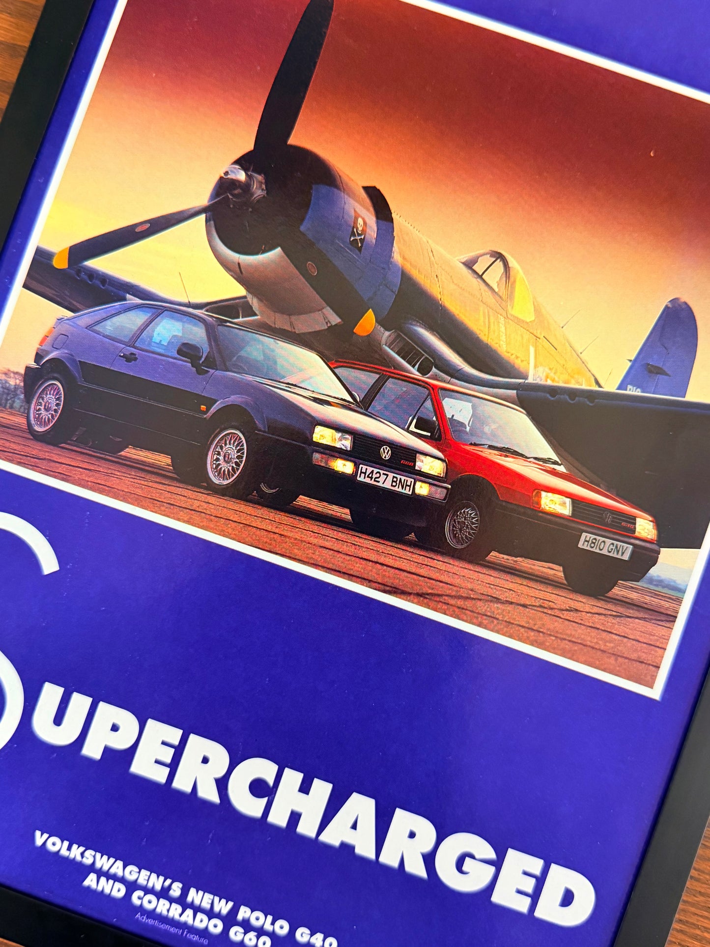 Original Corrado G40 Polo G40 Advert - 1990s
