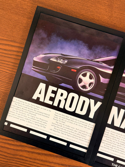 Original Toyota Supra Advert - 1990s