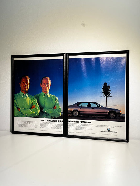 Original BMW E32 7 Series Advert - 1990s