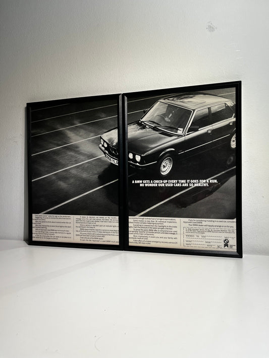 Original BMW 7 Series Advert - 1988
