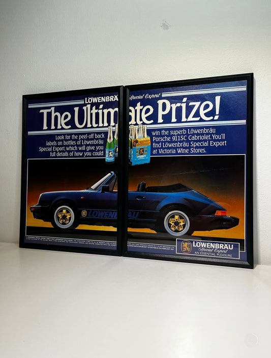 Original Porsche 911 SC Advert - 1979