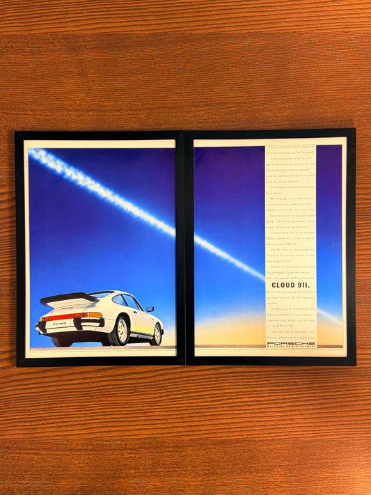 Original Porsche 911 Carrara Advert - 1980s