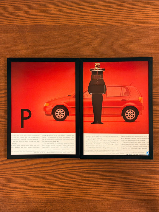 Original Volkswagen 6n Polo Advert - 1990s