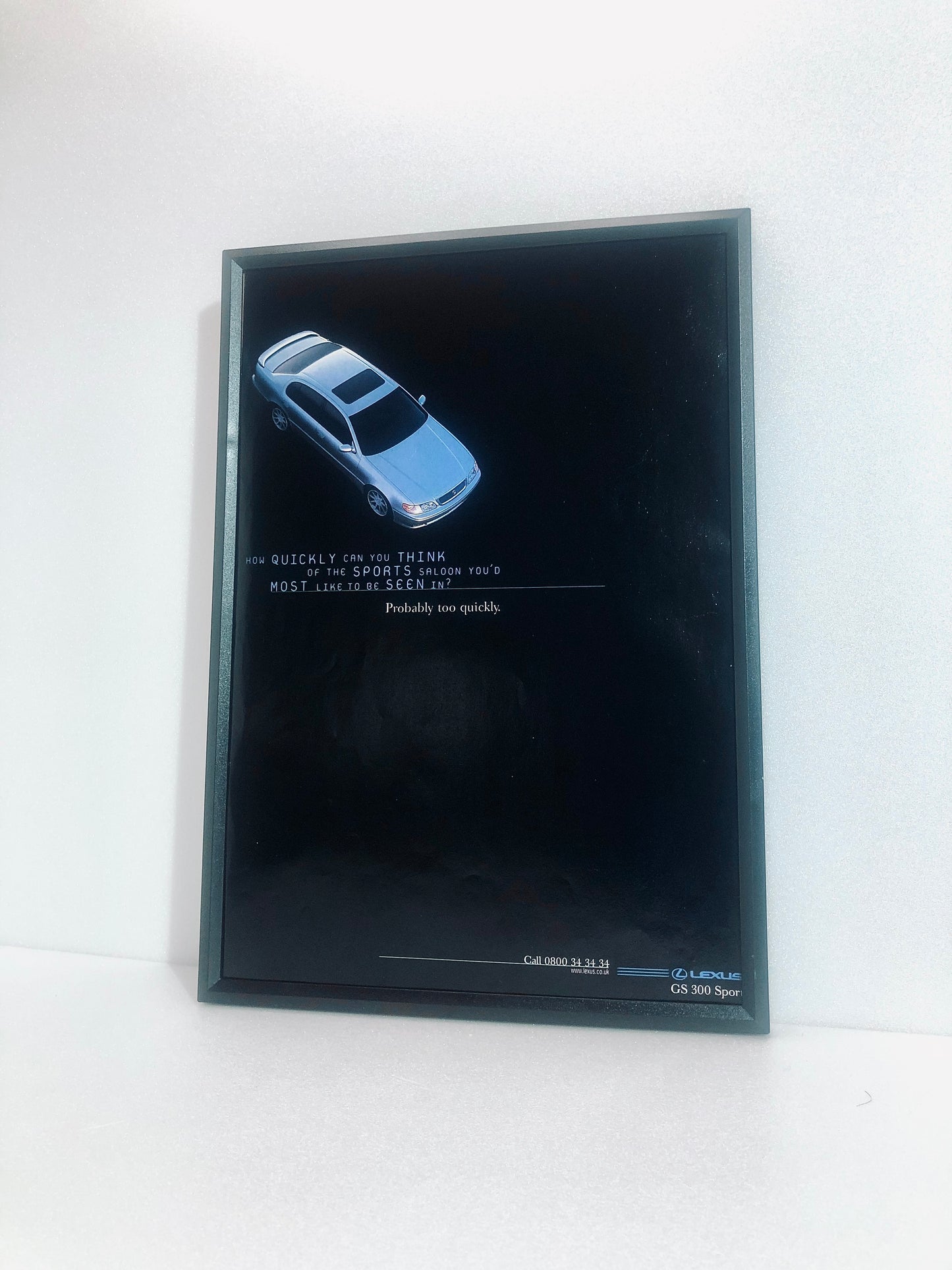Original Vintage Lexus GS 300 Advert - 1990s