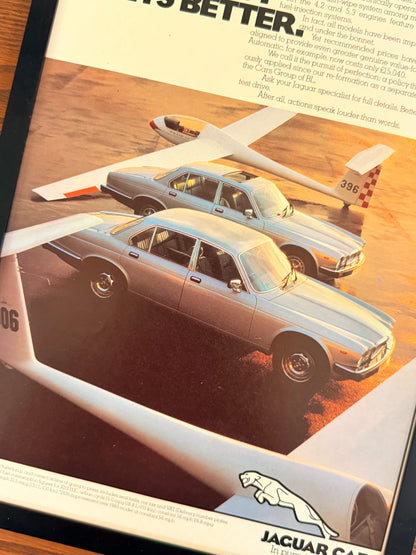 Original Jaguar XJ 12 Advert - 1980s