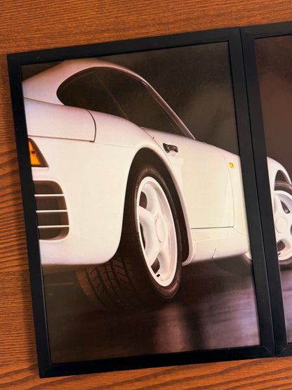 Original Porsche 959 Advert - 1980s