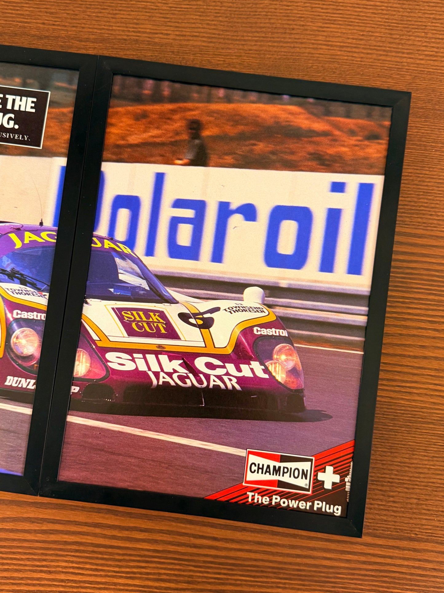 Original Jaguar Le Mans Advert - 1980s