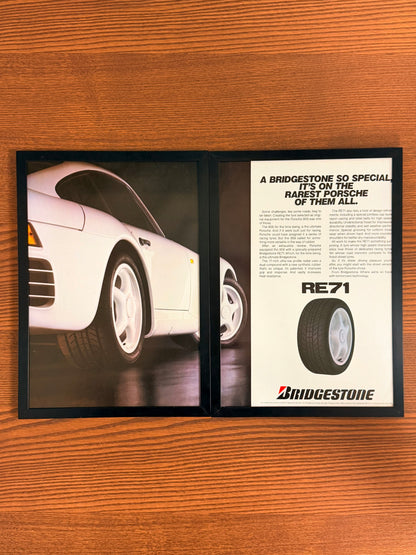 Original Porsche 959 Advert - 1980s