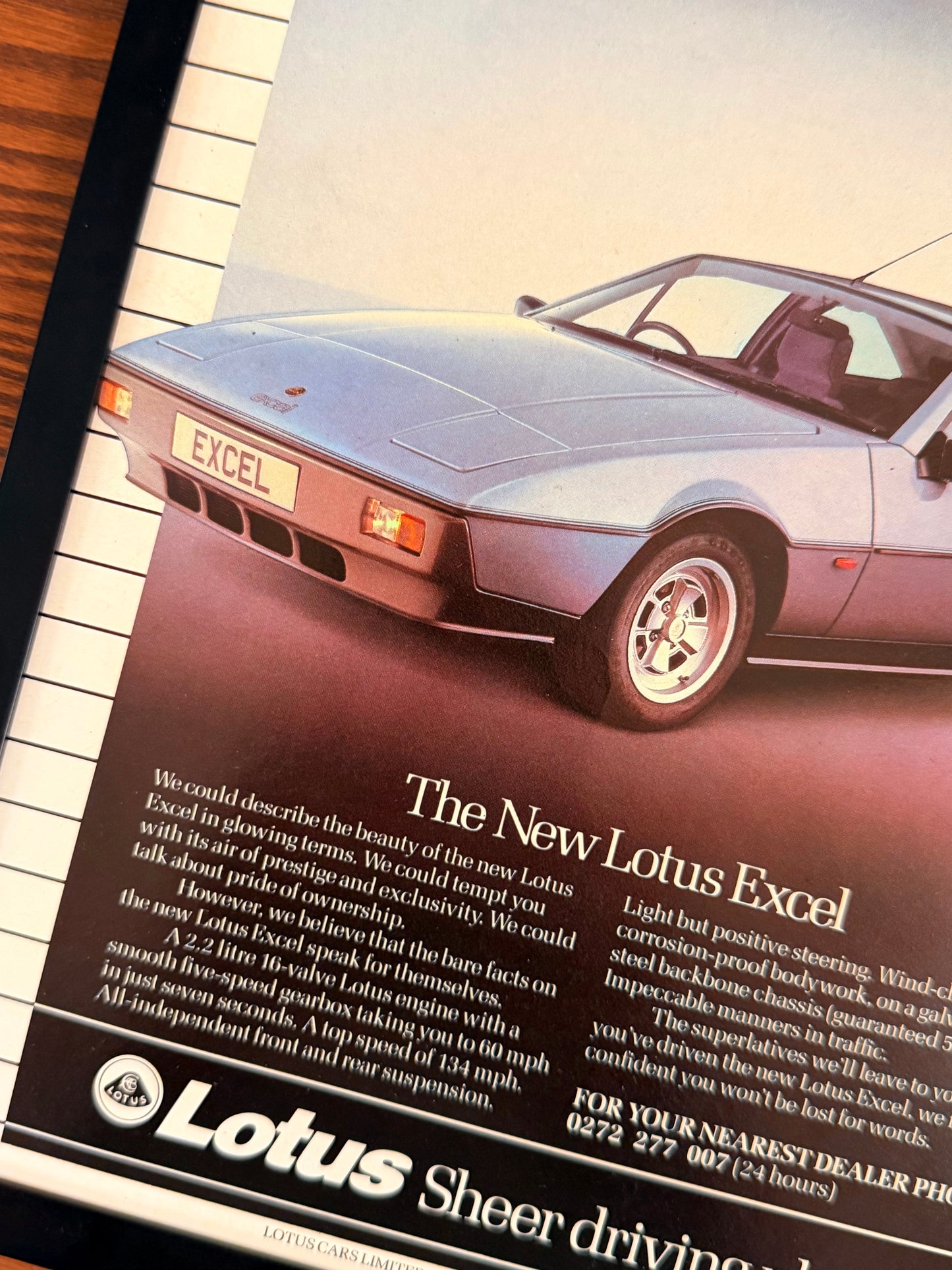 Original Lotus Advert - 1980s