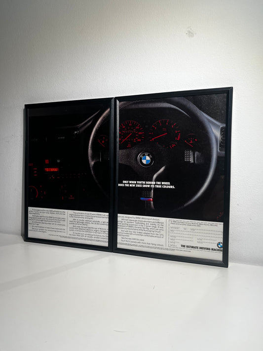 Original BMW E30 3 Series Advert - 1990
