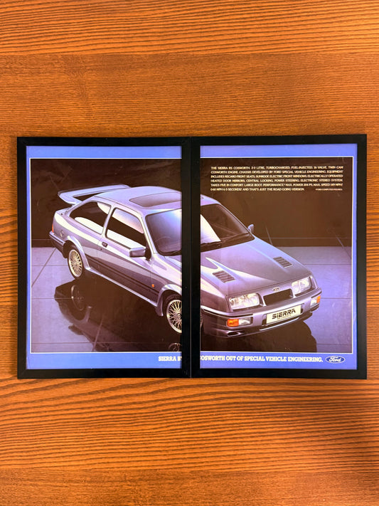 Original Ford Sierra RS Cosworth Advert - 1980s