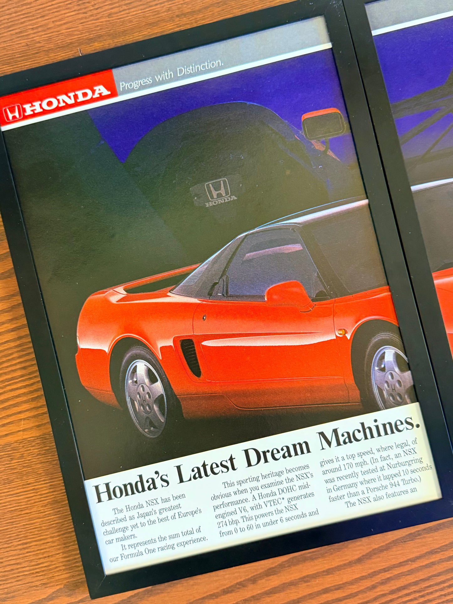 Original Honda NSX Advert - 1990s