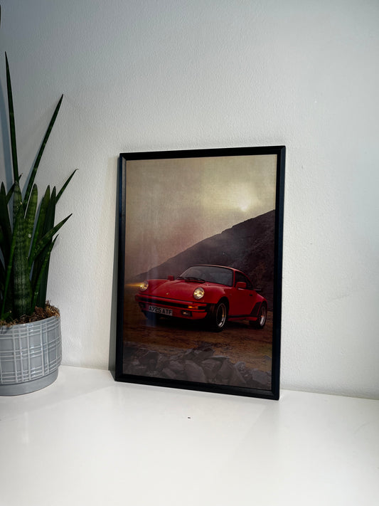 Original Porsche 911 Poster - 1984