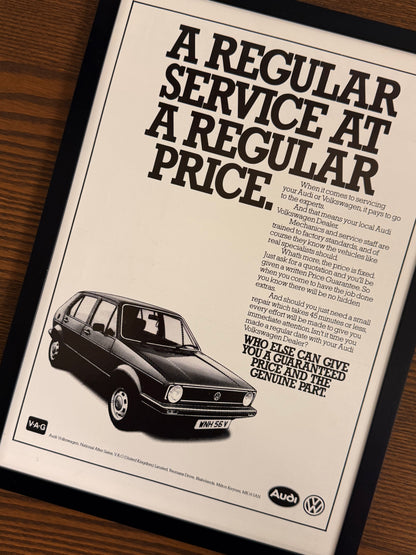 Original Volkswagen Mk1 Golf - 1988
