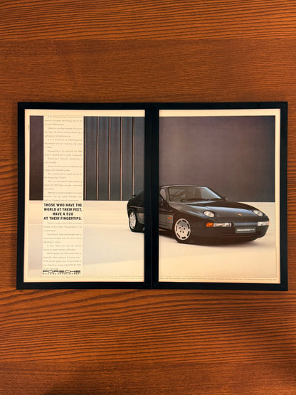 Original Porsche 928 Advert - 1980s