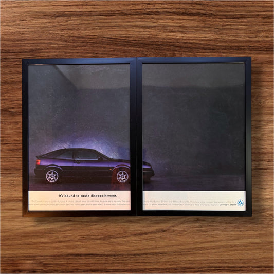 Original Volkswagen Corrado Advert  - 1990s